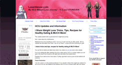 Desktop Screenshot of loseit4ever.com